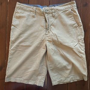 Vans khaki chino shorts